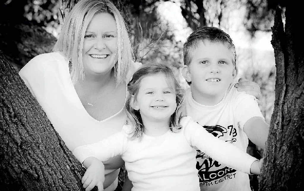 Sandy Dean with Jackson and Jorja. She says her family's lifestyle tugs on the heartstrings. Sandy Dean with Jackson and Jorja. She says her family's lifestyle tugs on the heartstrings.