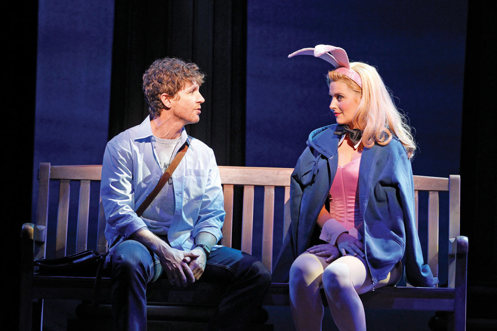 The perfect couple: David Harris and Lucy Durack in Legally Blonde. The perfect couple: David Harris and Lucy Durack in Legally Blonde.