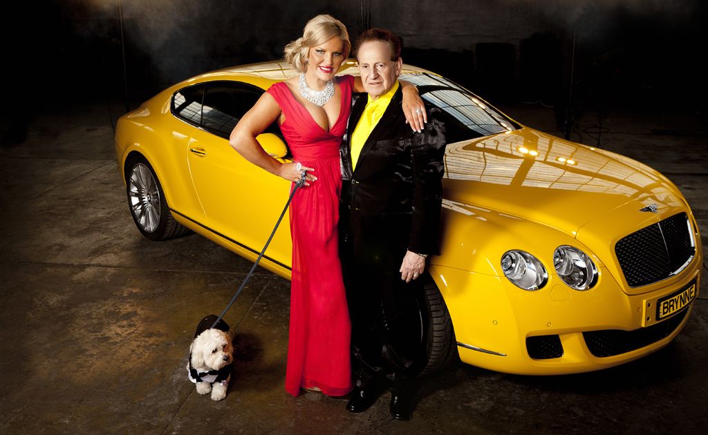 It's over: Brynne and Geoffrey Edleston split. It's over: Brynne and Geoffrey Edleston split.