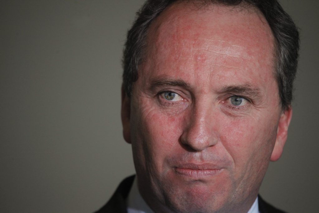 Federal Agriculture Minister Barnaby Joyce. Federal Agriculture Minister Barnaby Joyce.