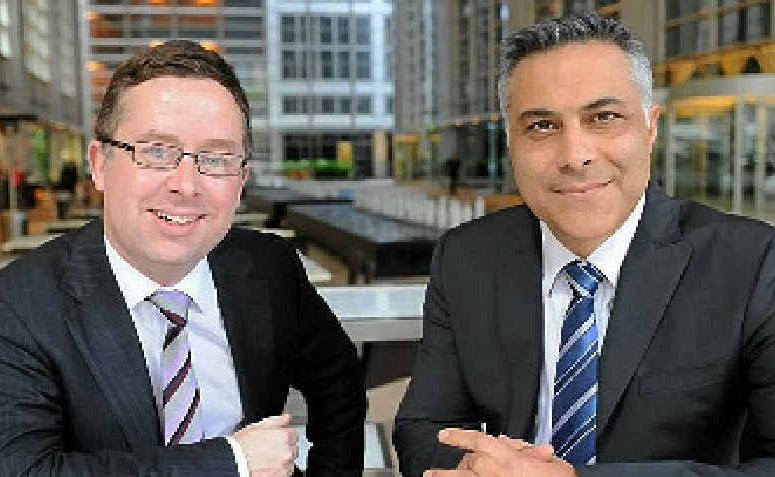 SOLD: Qantas Group CEO Alan Joyce and Australia Post managing director Ahmed Fahour following the StarTrack buyout announcement last week. Photo James Morgan SOLD: Qantas Group CEO Alan Joyce and Australia Post managing director Ahmed Fahour following the StarTrack buyout announcement last week. Photo James Morgan