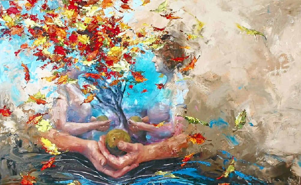 One of Raelean Hall's beautiful artworks. One of Raelean Hall's beautiful artworks.