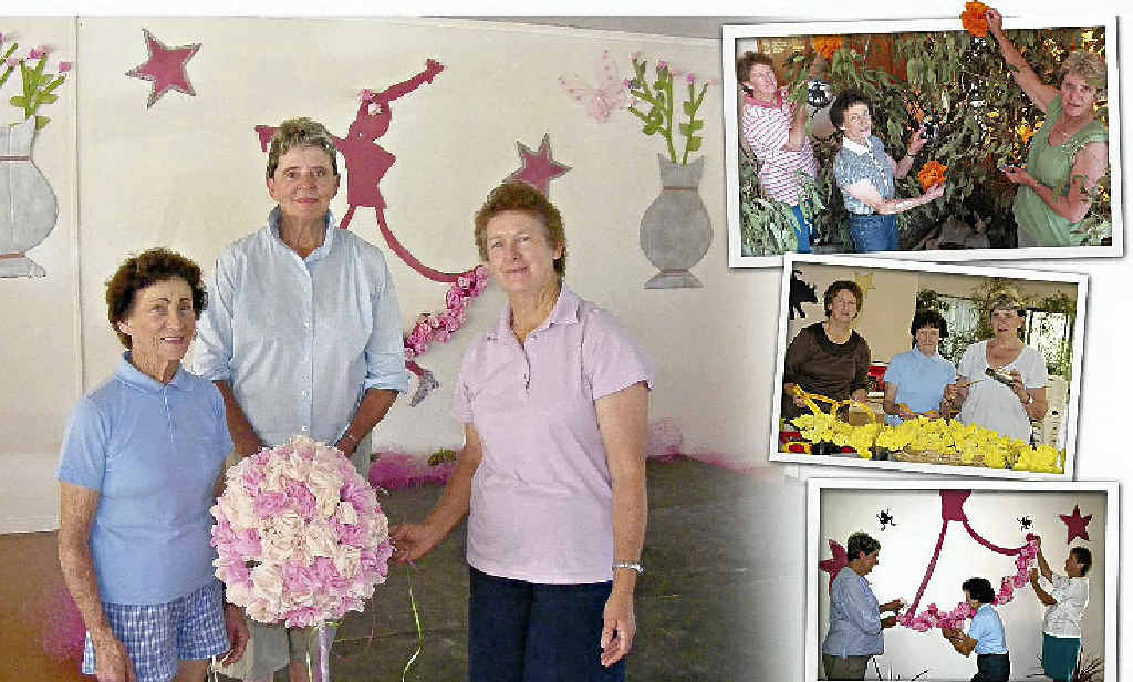 A LABOUR OF LOVE: Magaret Waltisbuhl, Nancy Gross and Wendy Schelbach have been among a group of committed women,who have volunteered their time at Warwick rodeos and shows. A LABOUR OF LOVE: Magaret Waltisbuhl, Nancy Gross and Wendy Schelbach have been among a group of committed women,who have volunteered their time at Warwick rodeos and shows.