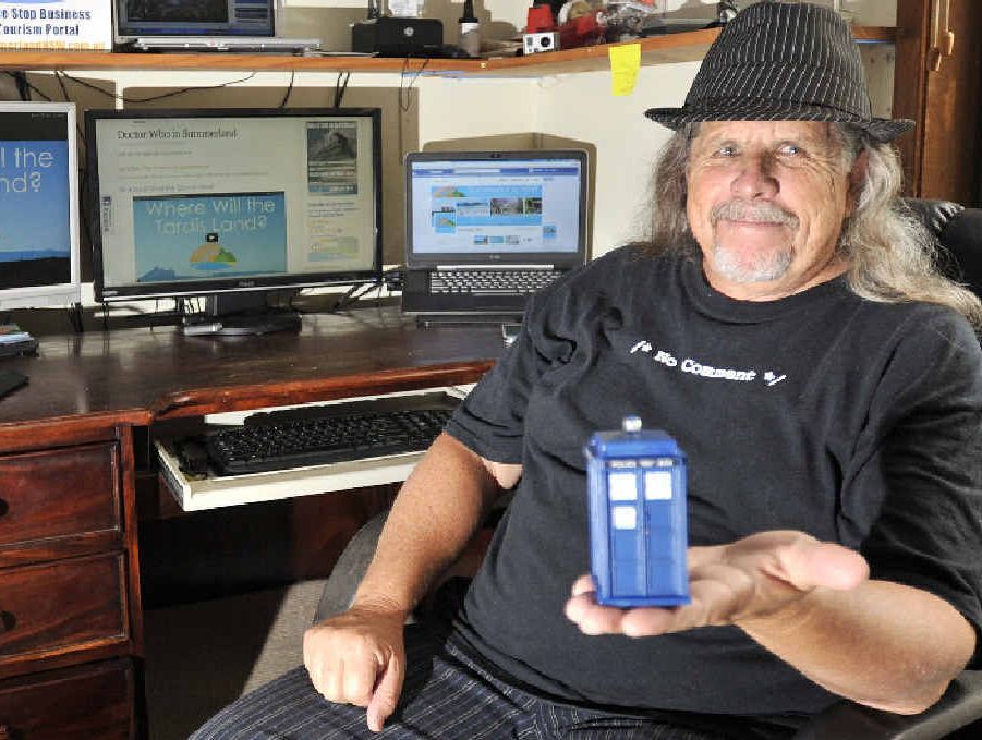 SEND FOR THE DOCTOR: Dave Heggie is trying to get an episode of Dr Who filmed in the region.