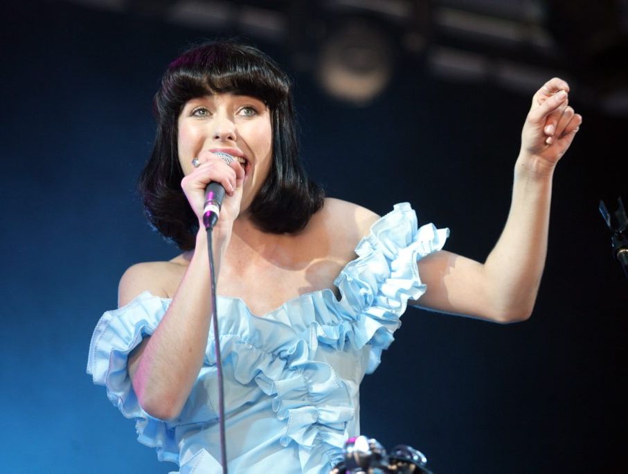Kimbra performs in the GW McLennan Tent at Splendour in the Grass. Kimbra performs in the GW McLennan Tent at Splendour in the Grass.