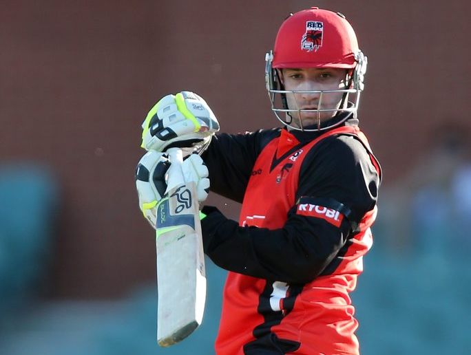 Phillip Hughes of the Redbacks Phillip Hughes of the Redbacks