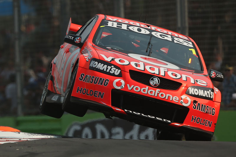 Jamie Whincup drives the #1 Team Vodafone Holden during race 23 of the Gold Coast 600, which is round 12 of the V8 Supercars Championship Series at the Gold Coast Jamie Whincup drives the #1 Team Vodafone Holden during race 23 of the Gold Coast 600, which is round 12 of the V8 Supercars Championship Series at the Gold Coast