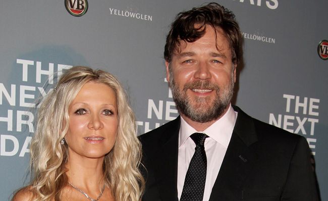 Russell Crowe and Danielle Spencer Russell Crowe and Danielle Spencer