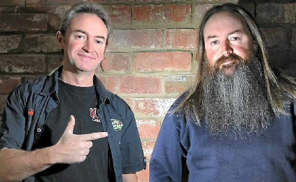 NOW AND THEN: Robbie (Dingo) Rose was a long-haired, big bearded truck driver for McColl’s Transport who came to work armed with a camera.Photo: Robbie Rose. NOW AND THEN: Robbie (Dingo) Rose was a long-haired, big bearded truck driver for McColl’s Transport who came to work armed with a camera.Photo: Robbie Rose.