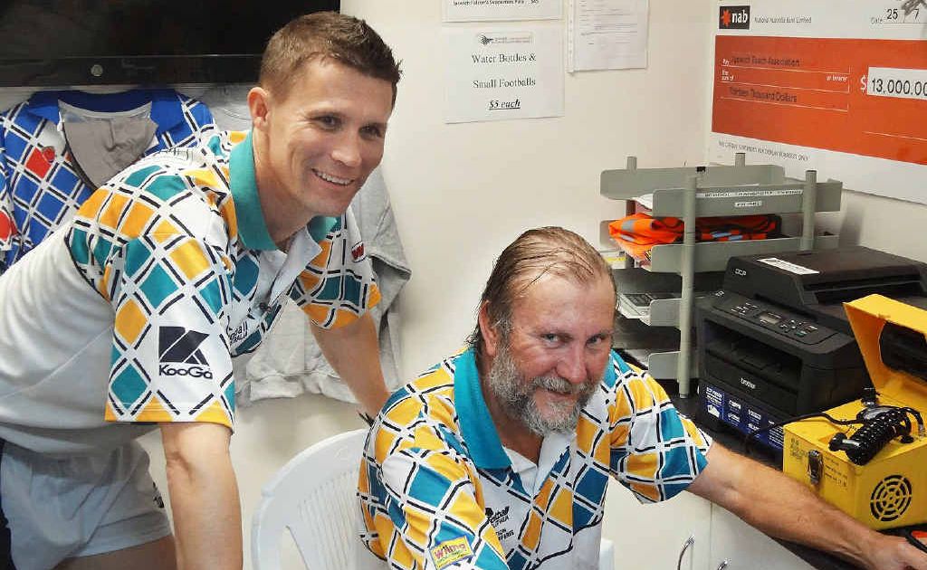 GUIDING INFLUENCE: Ipswich Touch Association secretary Brad Smith (left) and president Ross Pedley. GUIDING INFLUENCE: Ipswich Touch Association secretary Brad Smith (left) and president Ross Pedley.