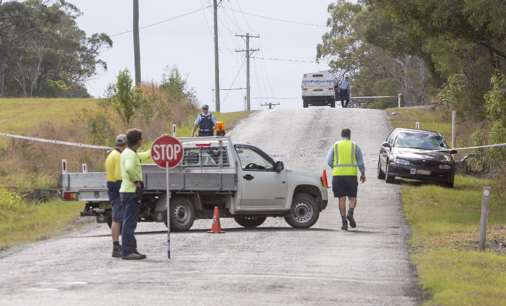 The scene of a collision on Gardiners Road, Townsend where a young woman was hit and killed. The scene of a collision on Gardiners Road, Townsend where a young woman was hit and killed.