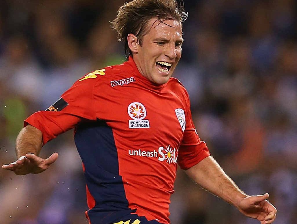 Adelaide striker Jeronimo Neumann. Adelaide striker Jeronimo Neumann.