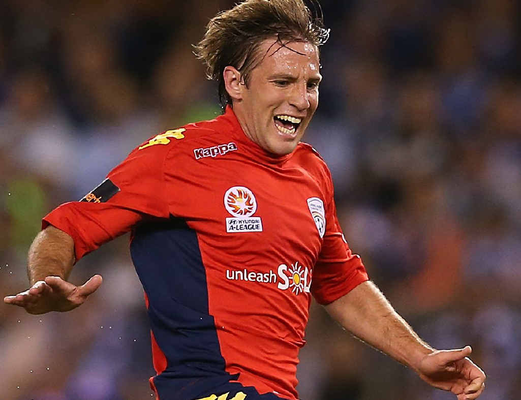 Adelaide striker Jeronimo Neumann. Adelaide striker Jeronimo Neumann.