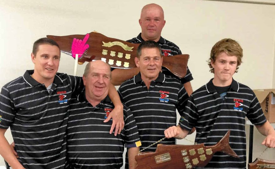 Major winners for the end of year presentation were Aaron Werth, Russell Bachmann, Gavin Swan, Aiden Schmidt and Andrew Schmidt. Major winners for the end of year presentation were Aaron Werth, Russell Bachmann, Gavin Swan, Aiden Schmidt and Andrew Schmidt.