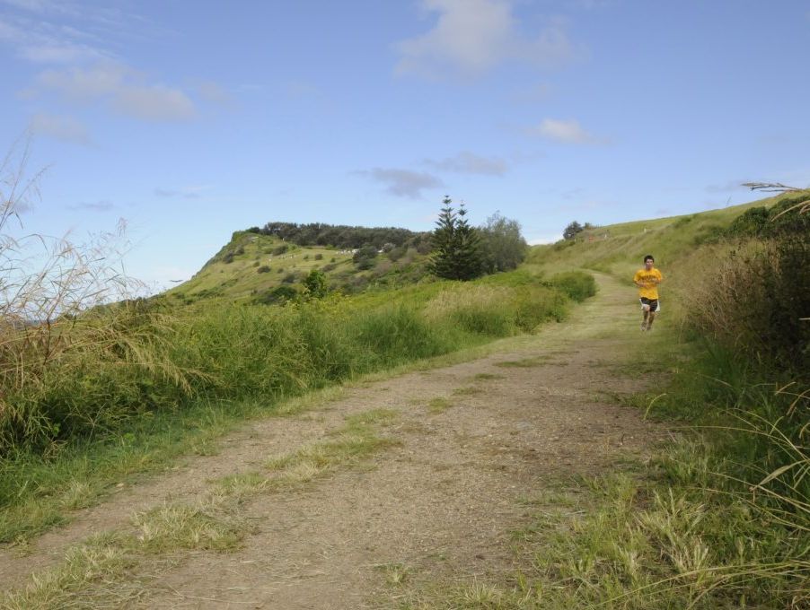 Route for the cycleway from Pat Morton Lookout into Lennox Head. DOUG EATON Route for the cycleway from Pat Morton Lookout into Lennox Head. DOUG EATON