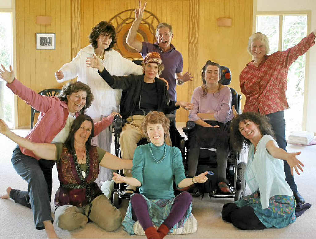 Front: (left to right) Glenda Barber, Ruth Winton-Brown, Jana Krins, (centre) Laura Shore, Barbara Perret (deceased), Cath Carter, Alison Hope, (back) Chris Healey and Art Burroughs. Front: (left to right) Glenda Barber, Ruth Winton-Brown, Jana Krins, (centre) Laura Shore, Barbara Perret (deceased), Cath Carter, Alison Hope, (back) Chris Healey and Art Burroughs.