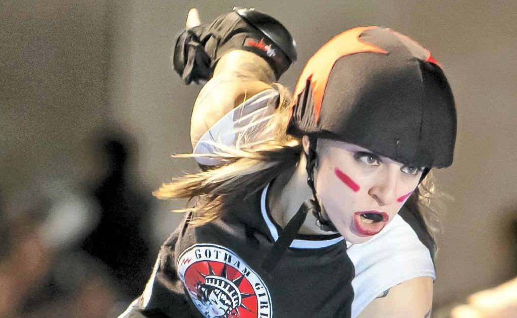 Suzy Hotrod is one of the Gotham City Girls heading to Australia for the Roller Derby Xtreme tour. Suzy Hotrod is one of the Gotham City Girls heading to Australia for the Roller Derby Xtreme tour.