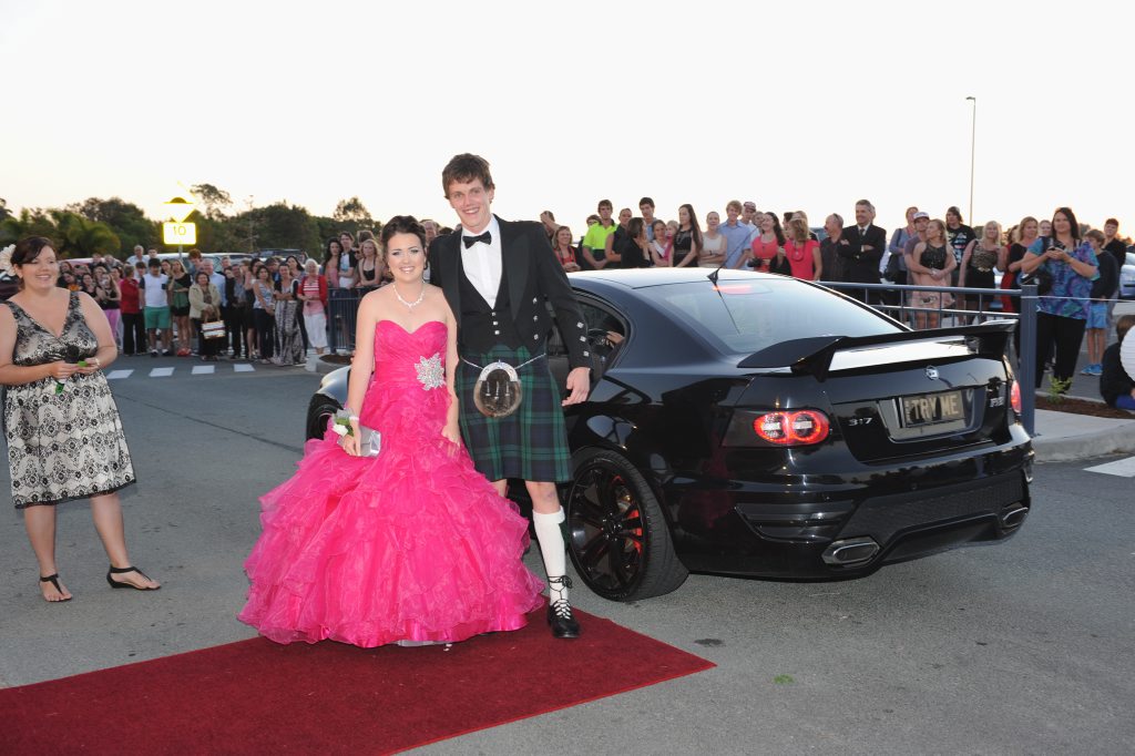 Connor Gilliland and his partner Eleisha Pitt made an entrance on the red carpet at the Xavier College formal in September. Connor Gilliland and his partner Eleisha Pitt made an entrance on the red carpet at the Xavier College formal in September.