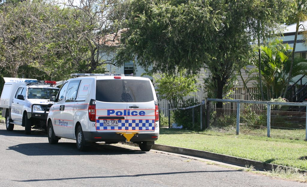 Police investigate the deaths of two people in Rockhampton. Police investigate the deaths of two people in Rockhampton.