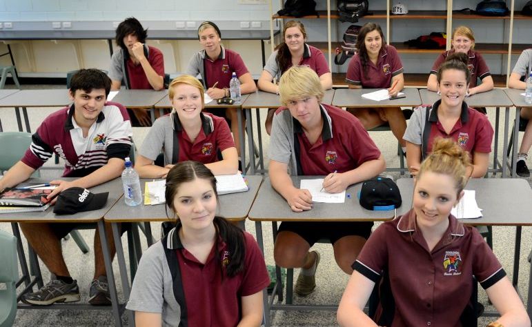 Toolooa State High School students, are they ready for next year. Toolooa State High School students, are they ready for next year.
