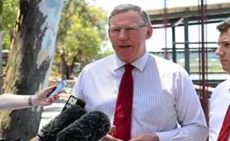 Jeff Seeney in Rockhampton Jeff Seeney in Rockhampton