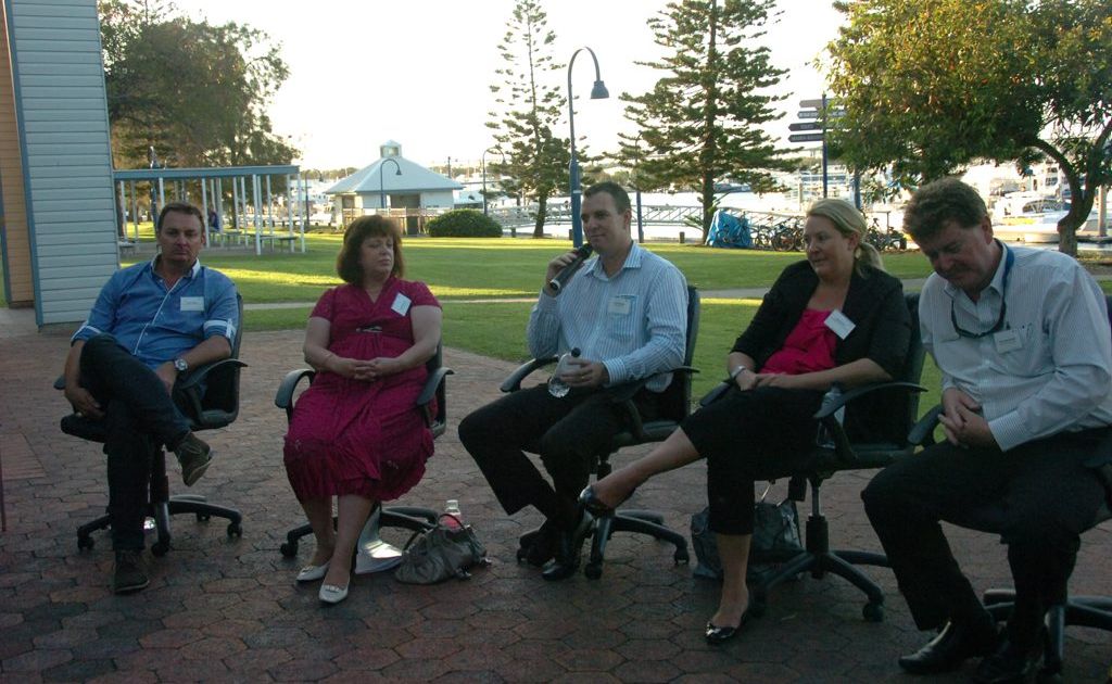 The panel at the GAPDL Search for Solutions findings forum at the marina. The panel at the GAPDL Search for Solutions findings forum at the marina.