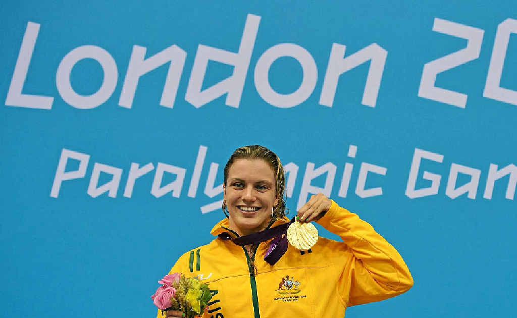 Jacqueline Freney pictured during the London Paralympics. Jacqueline Freney pictured during the London Paralympics.