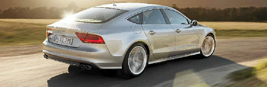 The Audi S7 Sportback. The Audi S7 Sportback.
