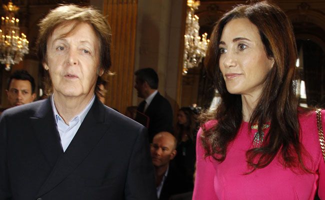 Paul McCartney and Nancy Shevell Paul McCartney and Nancy Shevell