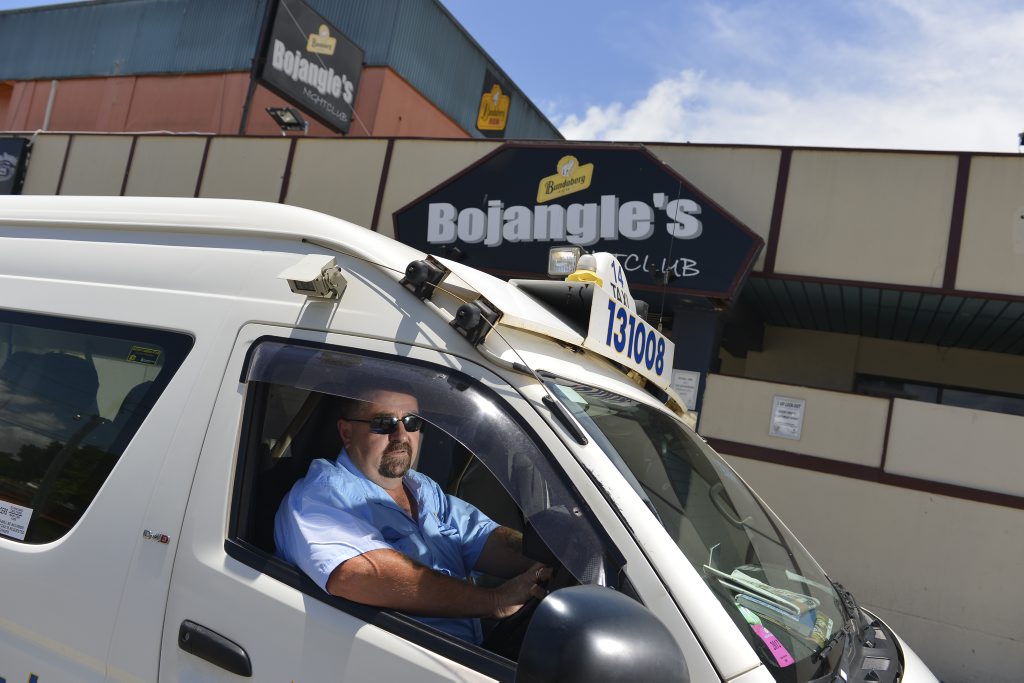 Blue and White taxi driver, Jim Redman. Blue and White taxi driver, Jim Redman.