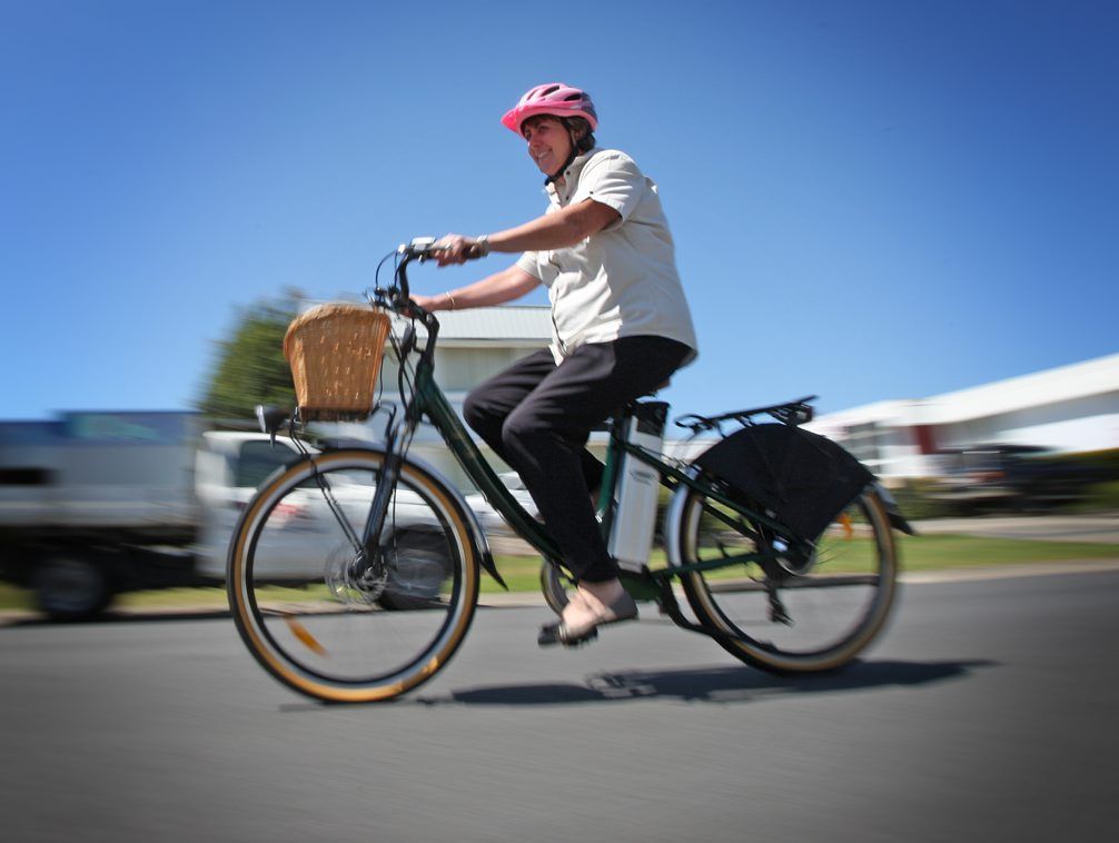 Green energy gets electric bikes on the move