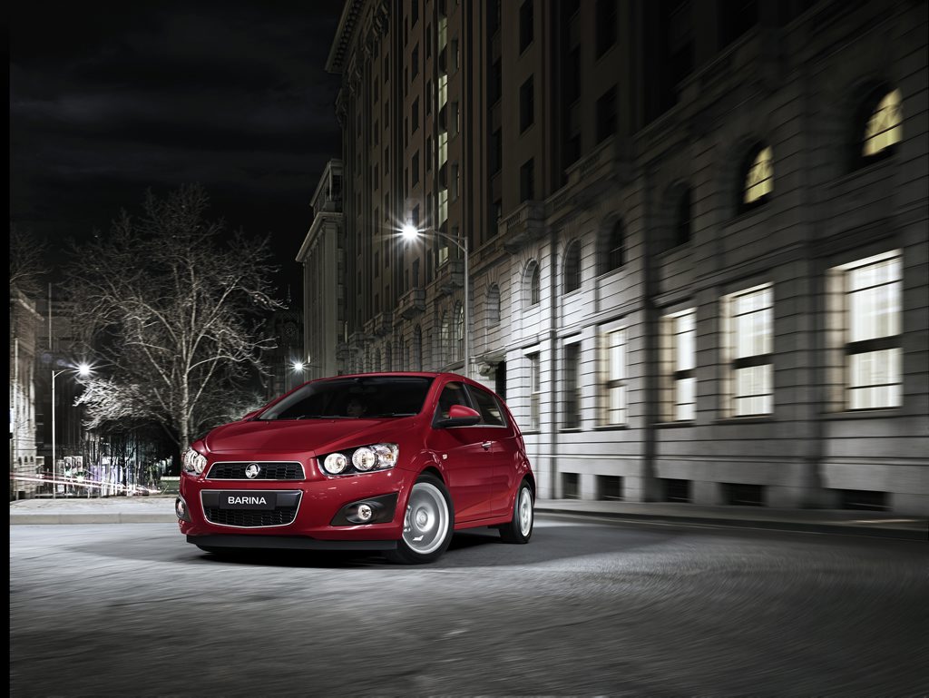 Holden's new Barina CDX is forecast to be available in December. Holden's new Barina CDX is forecast to be available in December.