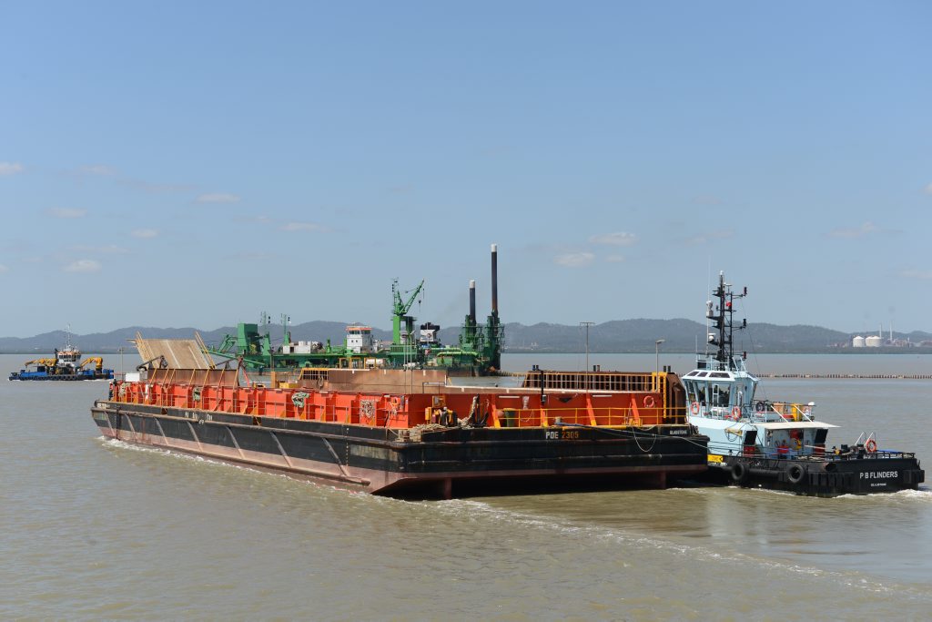 There's plenty of activity on Gladstone Harbour. Photos were taken during a Gladstone Ports Corporation Harbour Tour. There's plenty of activity on Gladstone Harbour. Photos were taken during a Gladstone Ports Corporation Harbour Tour.