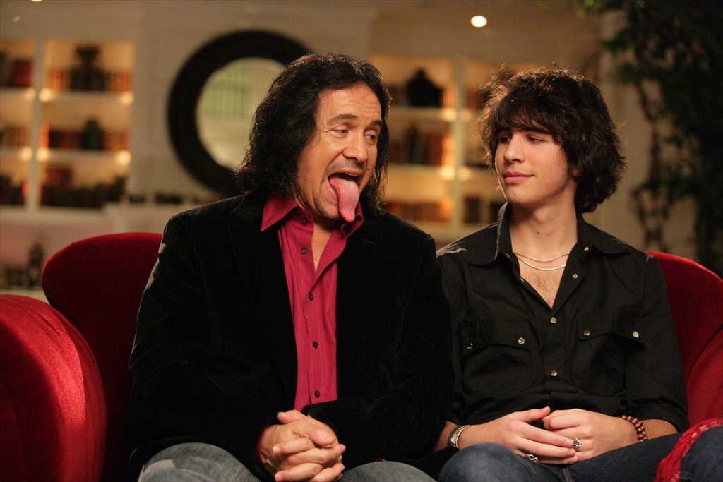 Gene Simmons and son Nick Gene Simmons and son Nick