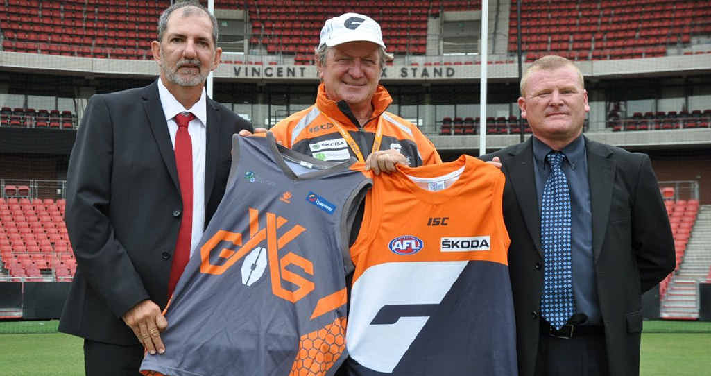 GOOD MOVE: AFL coach Kevin Sheedy (centre) has pledged to support the new Greater Western Suburbs under-18 team in Ipswich. Sharing Sheedy’s enthusiasm are GWS assistant coach Fred Meddings (left) and Collingwood Park Magpies vice-president Dean Hooley. GOOD MOVE: AFL coach Kevin Sheedy (centre) has pledged to support the new Greater Western Suburbs under-18 team in Ipswich. Sharing Sheedy’s enthusiasm are GWS assistant coach Fred Meddings (left) and Collingwood Park Magpies vice-president Dean Hooley.