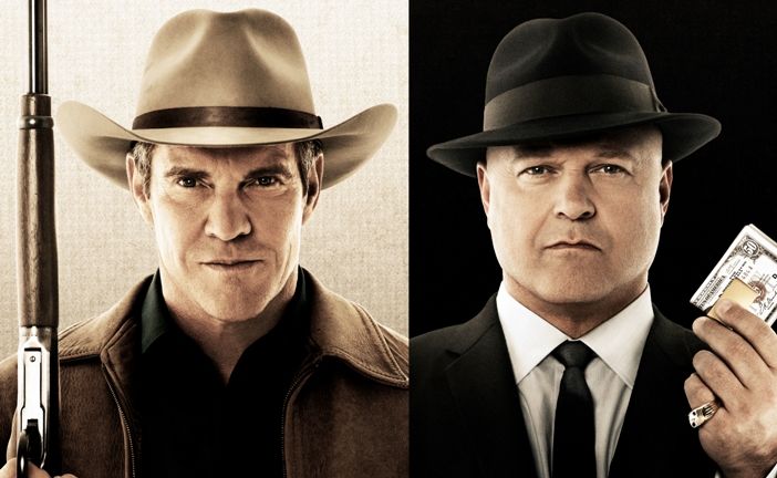 Dennis Quaid, left, and Michael Chiklis star in the TV series Vegas. Dennis Quaid, left, and Michael Chiklis star in the TV series Vegas.