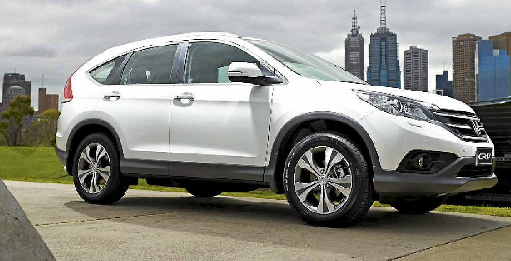 Honda's fourth generation CR-V. Honda's fourth generation CR-V.