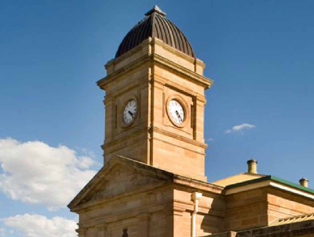 Warwick courthouse. Warwick courthouse.