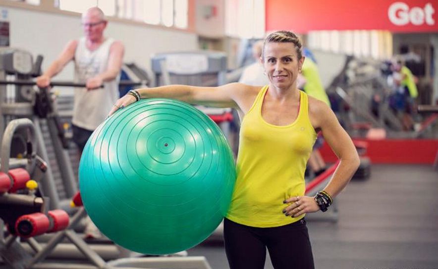 Belinda Zimmerman, program director at Breathe gym in Hervey Bay, exercised through both of her pregnancies. Belinda Zimmerman, program director at Breathe gym in Hervey Bay, exercised through both of her pregnancies.