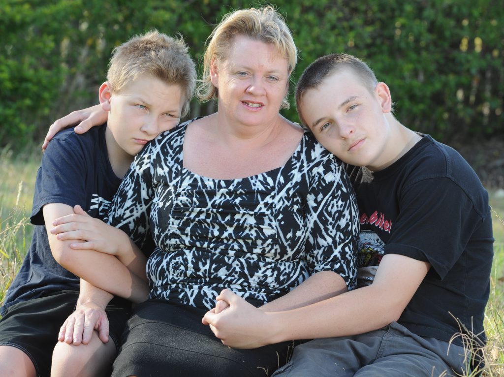 Benjamin Joynson with his mother Kim and brother Jonathon. They lost their father and husband Willie in the Pike River Mine disaster in 2010. Benjamin Joynson with his mother Kim and brother Jonathon. They lost their father and husband Willie in the Pike River Mine disaster in 2010.