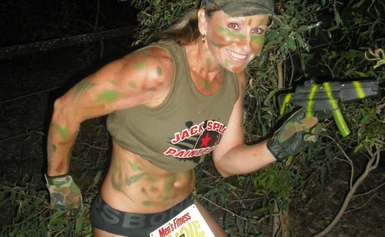 A competitor in this year's Great Undie Run dresses to impress. A competitor in this year's Great Undie Run dresses to impress.