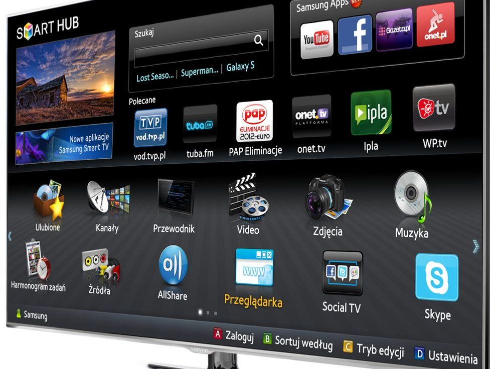 Samsung is one of the leaders in technology in TVs. Samsung is one of the leaders in technology in TVs.