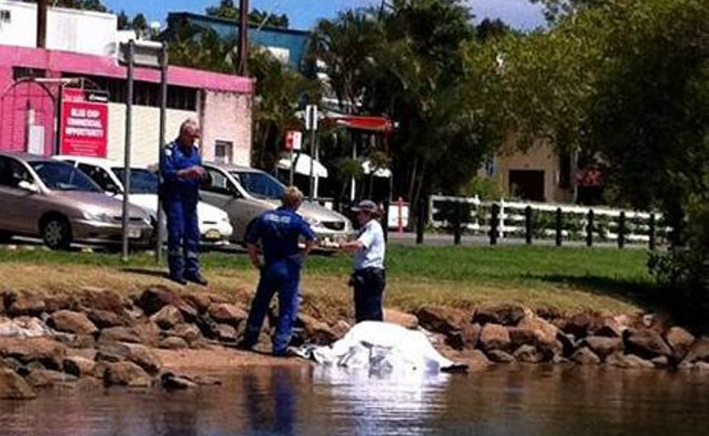 Police are investigating after a man's body was found in the Tweed River at Tumbulgum. Photo: Matt Price Police are investigating after a man's body was found in the Tweed River at Tumbulgum. Photo: Matt Price