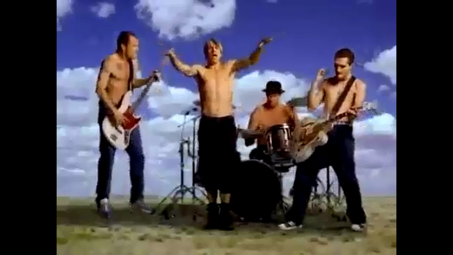 Still from the video clip for Californication, by Red Hot Chilli Peppers. Still from the video clip for Californication, by Red Hot Chilli Peppers.