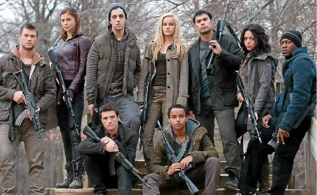 Like its Aussie counterpart Tomorrow, When the War Began, Red Dawn sees a group of teenagers resort to guerrilla warfare in an attempt to take back their small town from the foreign invaders. Like its Aussie counterpart Tomorrow, When the War Began, Red Dawn sees a group of teenagers resort to guerrilla warfare in an attempt to take back their small town from the foreign invaders.