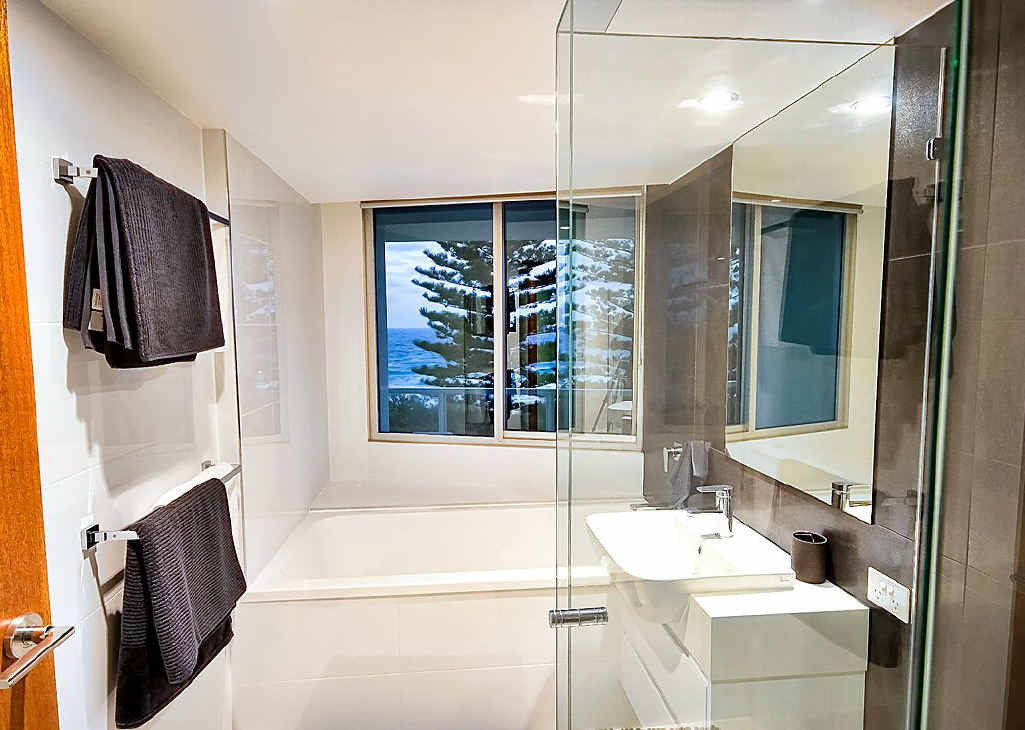 Consideration was given to the Coast's weather with only the best quality fixtures used in the bathrooms. Consideration was given to the Coast's weather with only the best quality fixtures used in the bathrooms.