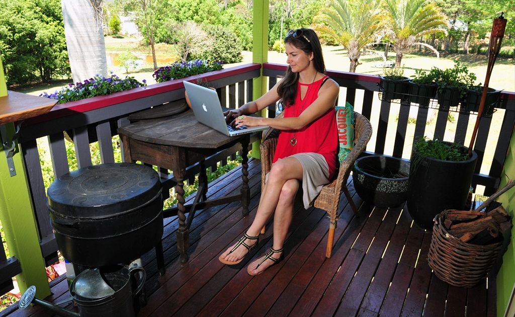 An increasing number of people are working from home. An increasing number of people are working from home.
