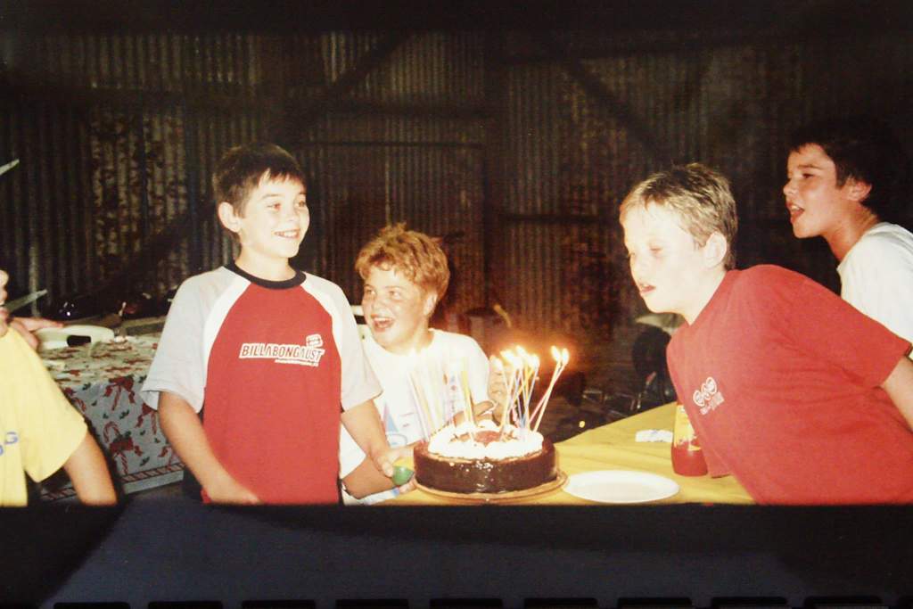 Daniel Morcombe during a 12th birthday party. Daniel Morcombe during a 12th birthday party.