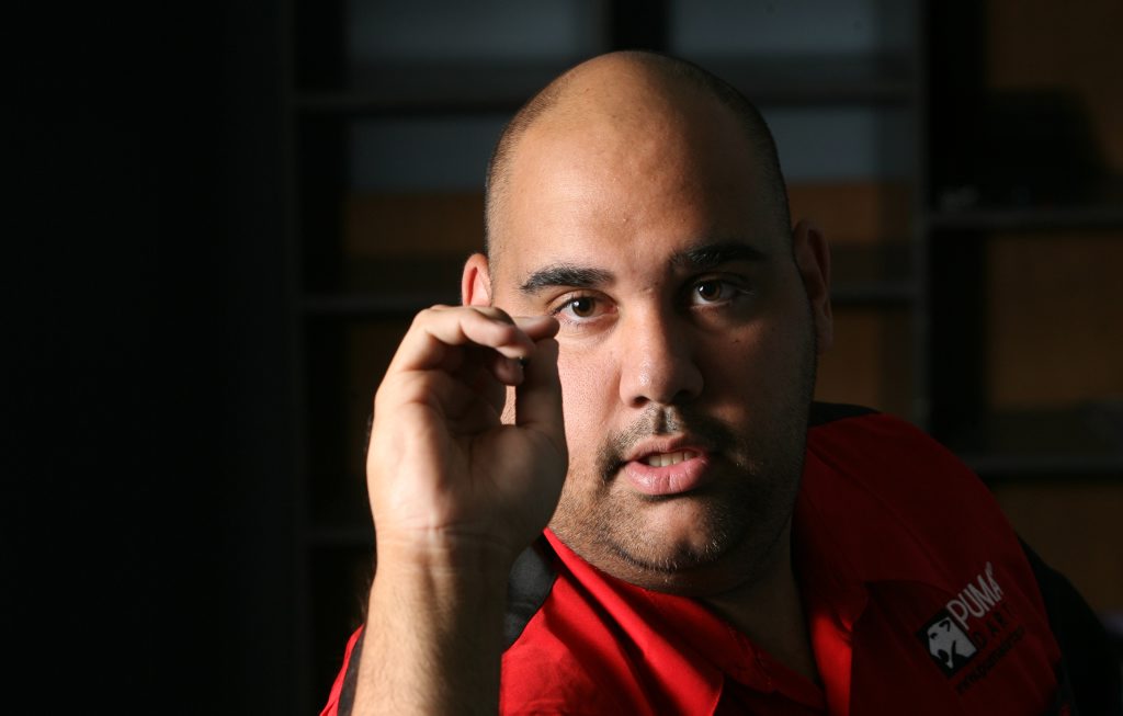 Image for sale: Rockhampton darts player Kyle Anderson is off to Britain to compete in the Darts World Championships. Photo: Chris Ison / The Morning Bulletin