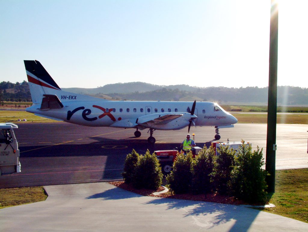 REX airlines. REX airlines.